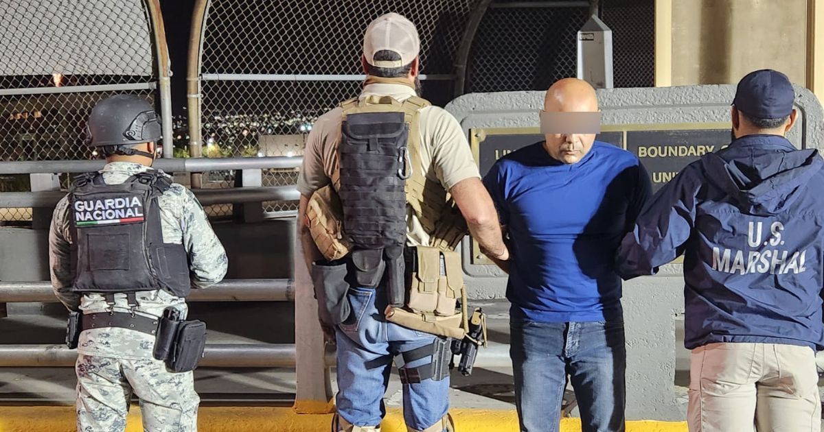 Atrapan en Juárez a prófugo texano buscado por narcotráfico