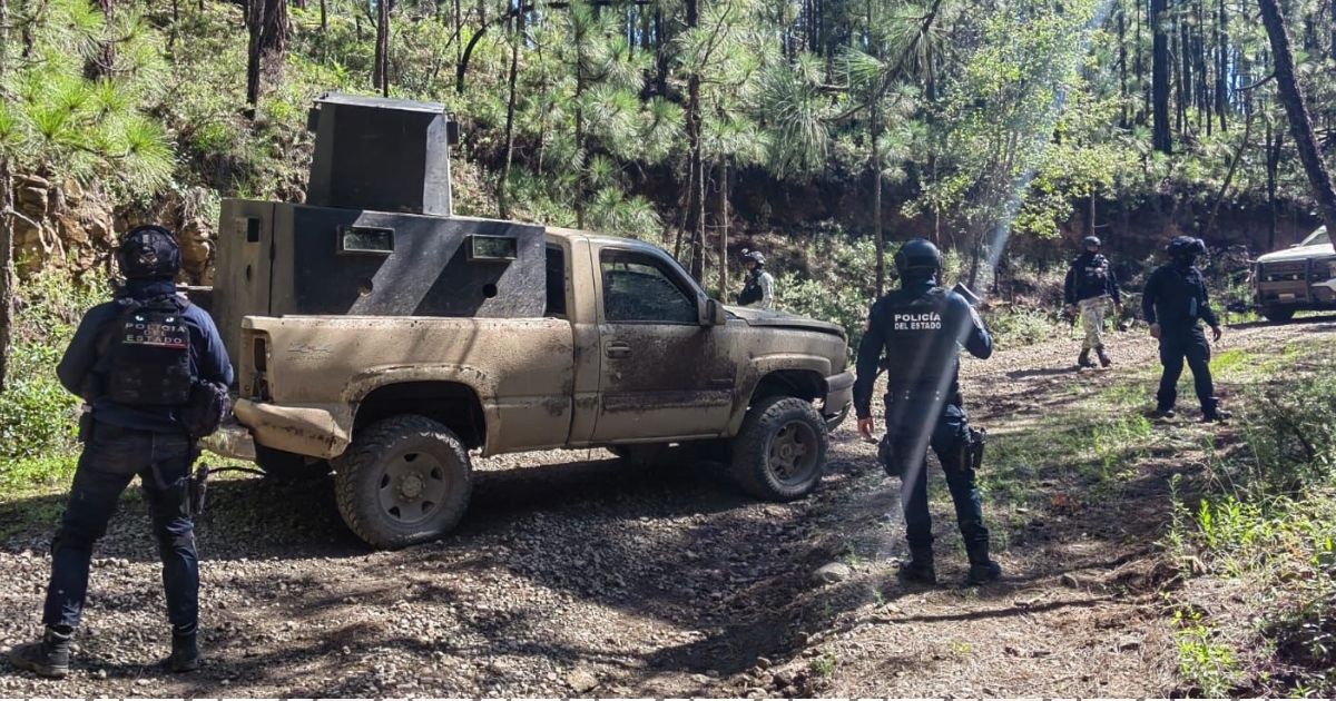 Emboscan a policías estatales en Madera; abaten a dos atacantes