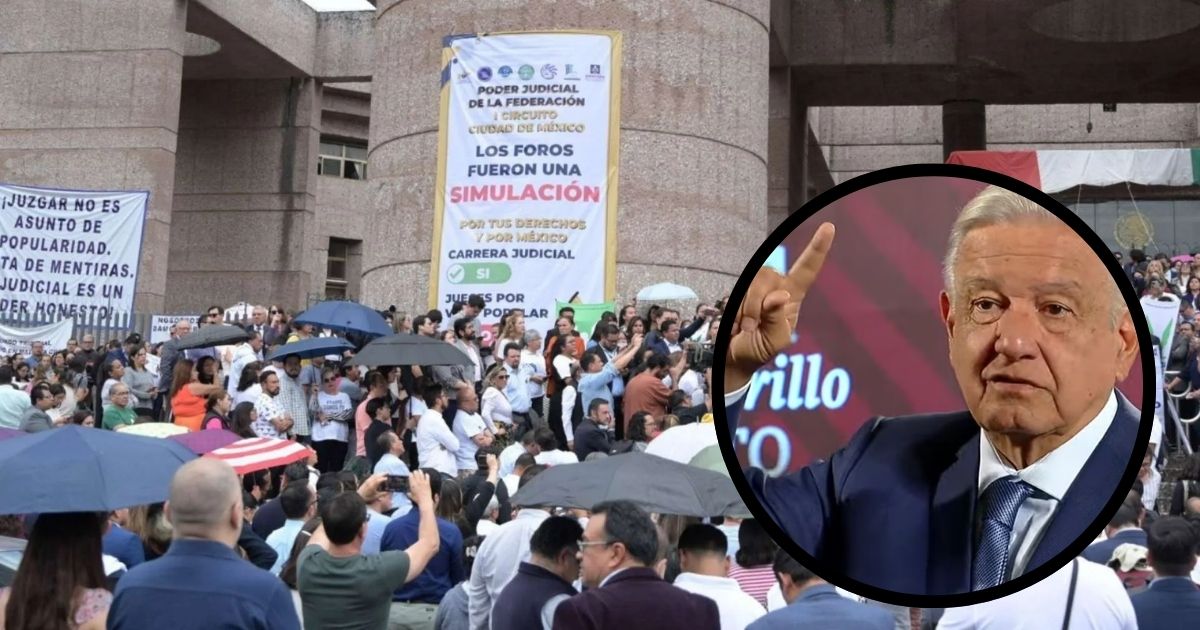 Empresarios respaldan paro del Poder Judicial; AMLO lo señala de ilegal