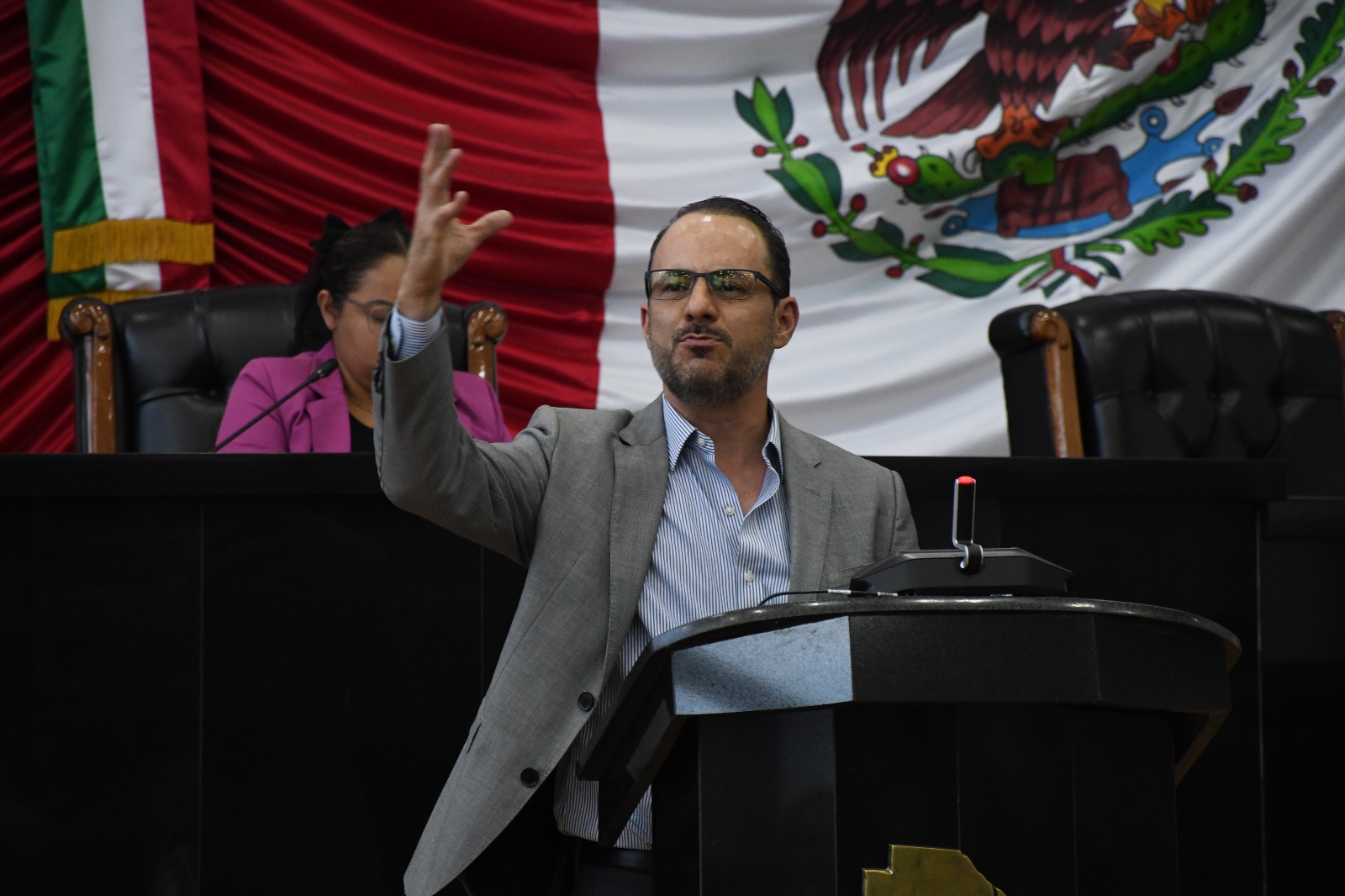 Jorge Soto critica duramente a Morena y al gobierno federal en el Congreso de Chihuahua