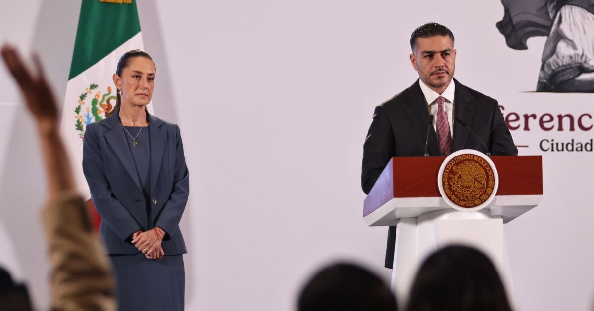 Presentan Sheinbaum y Harfuch plataforma de estrategia de seguridad