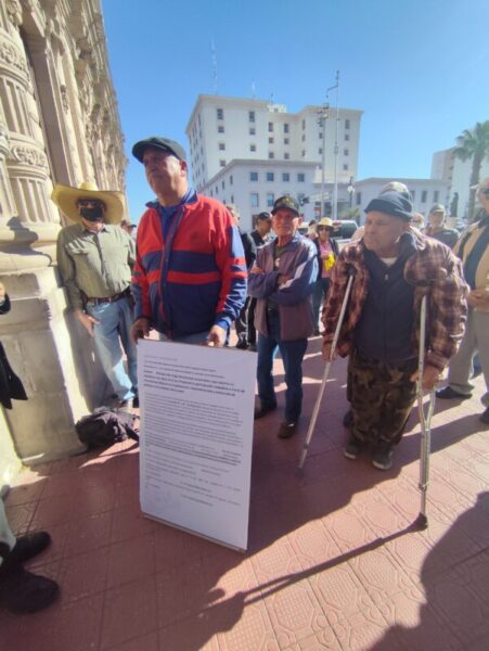 Nuevamente bloquea Retén Ciudadano área aledaña a Palacio