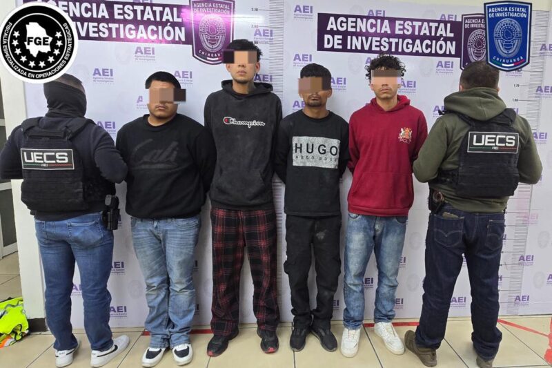 Detienen a banda de secuestradores que no sobrepasaban los 23 años