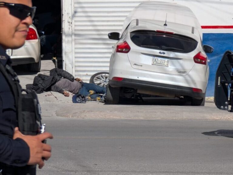 Lo matan de seis tiros