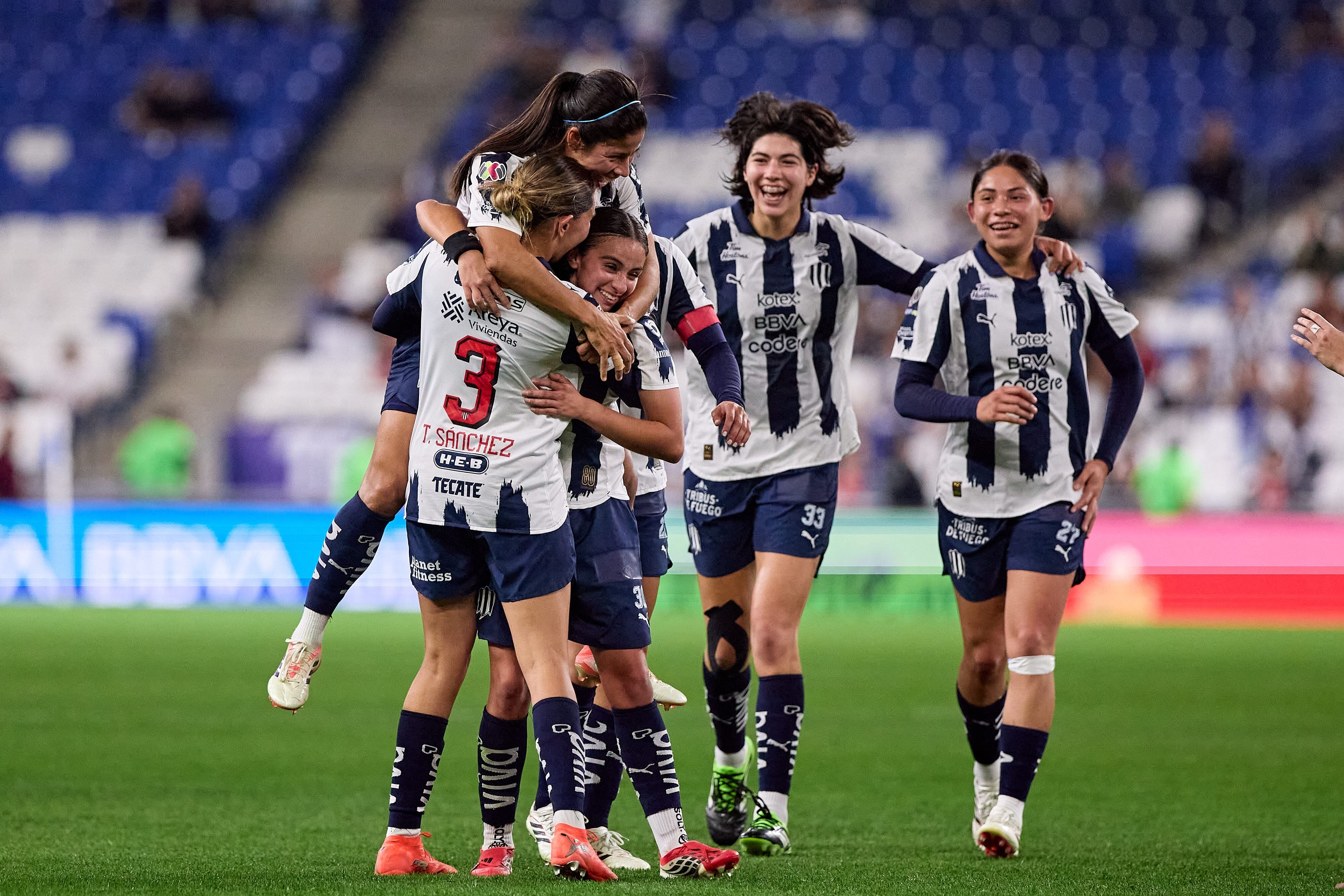 Rayadas es líder de la Liga MX Femenil