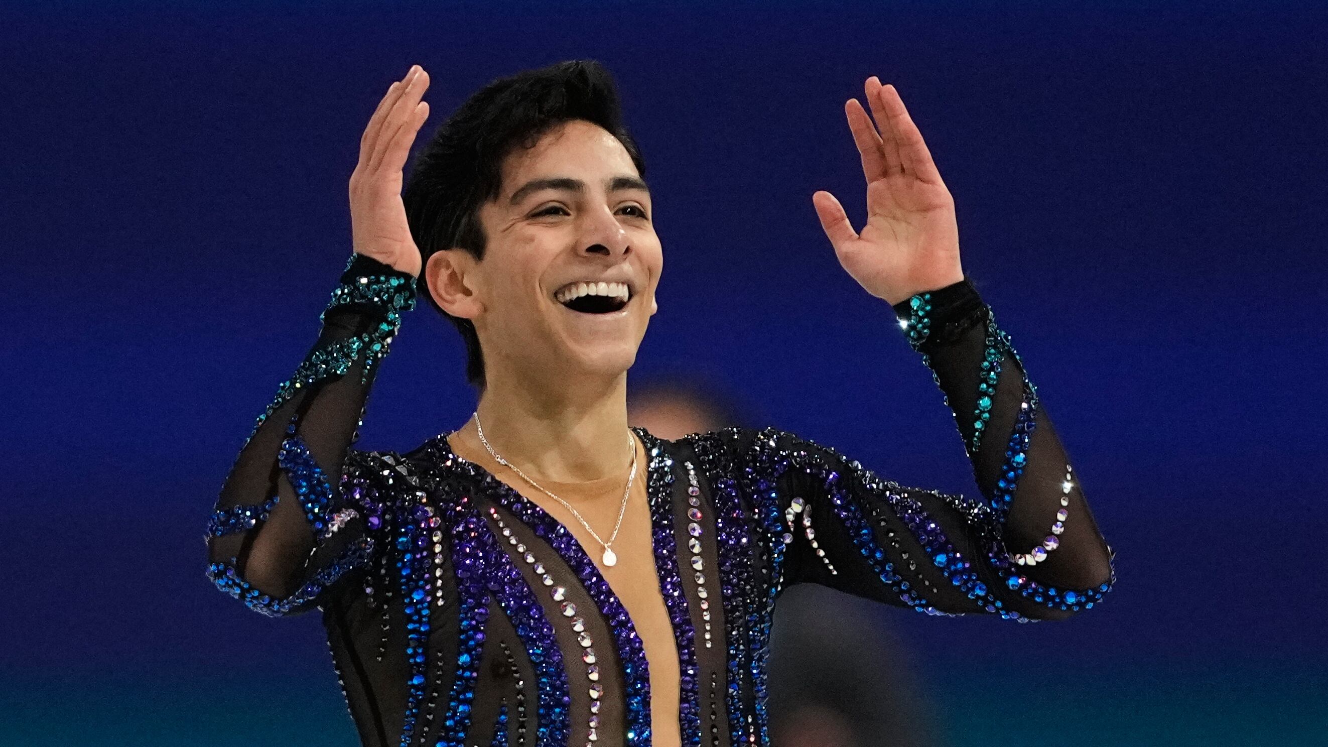 Donovan Carrillo en el Mundial de Patinaje Artístico 2026