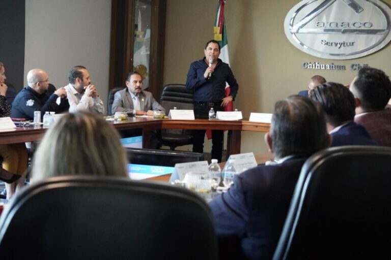 Expone titular de JMAS Chihuahua avances ante socios de la Canaco