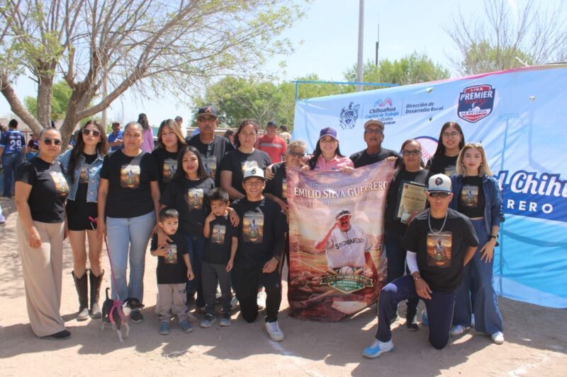 Inauguran Liga Premier Rural de Beisbol «Emilio Silva Guerrero»