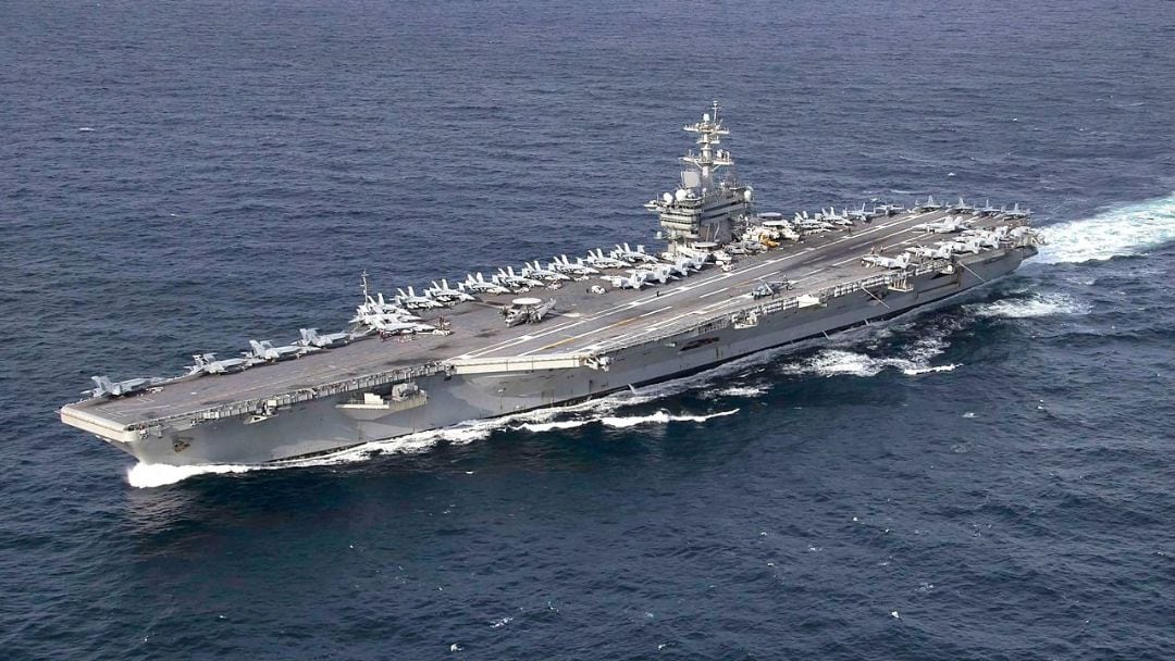 Irán afirma que lanzó cuatro misiles balísticos contra el USS Abraham Lincoln