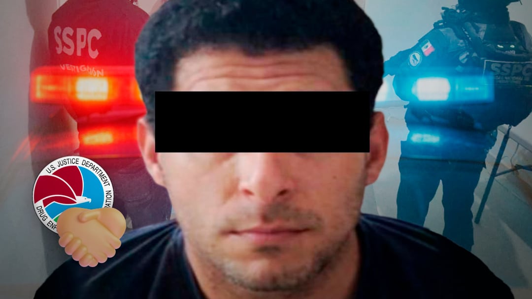 Intercambio de información de la DEA con Seguridad en México, llevó a la captura de líder criminal.