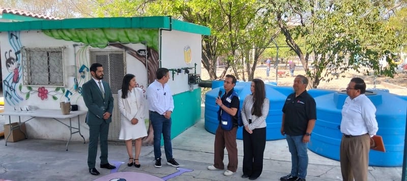 Monterrey lanza programa de escuelas sostenibles “Entornos de aprendizaje saludables”.