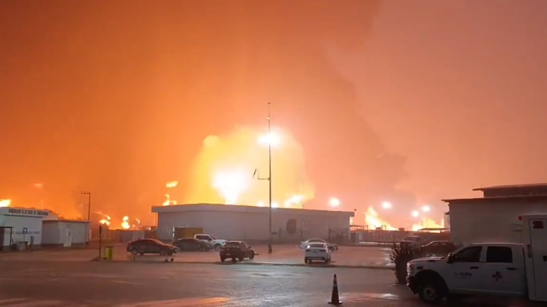 Incendio en Dos Bocas