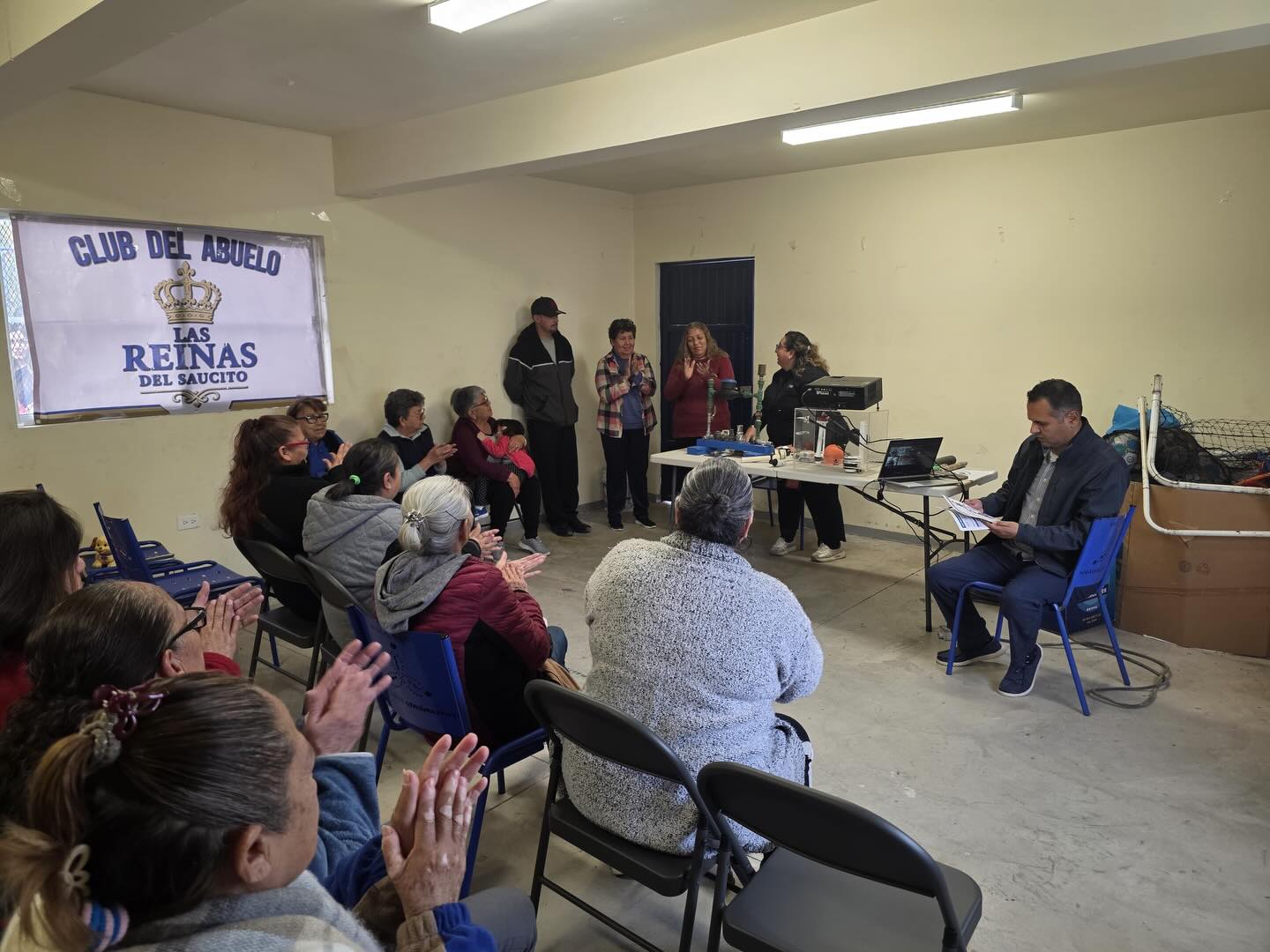 Imparte JMAS Chihuahua curso “Plomería para Mujeres” en el club del abuelo de la colonia Sa