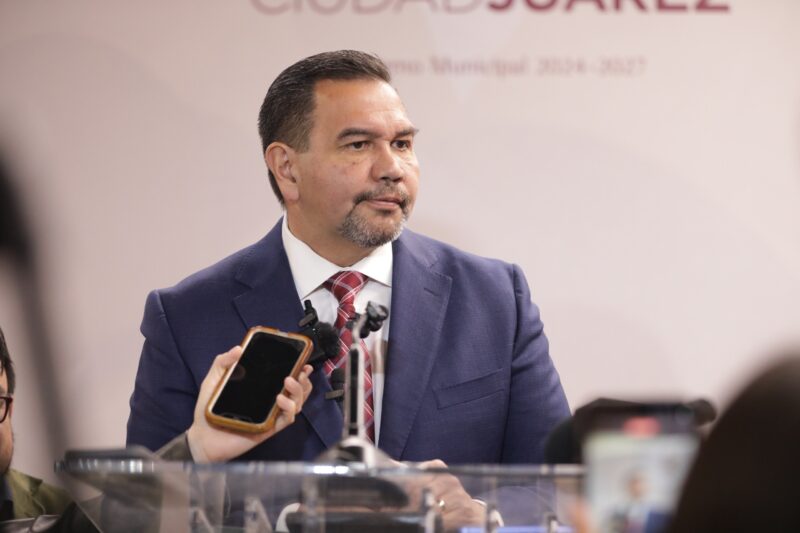 Anuncia Pérez Cuéllar inversión federal para ciudad Juárez