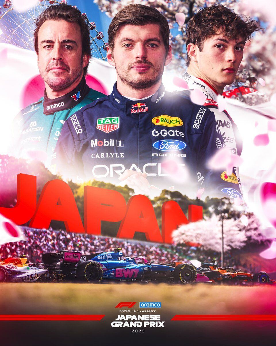 GP de Japón 2026: Fechas, horarios y dónde ver la carrera de la Fórmula 1.