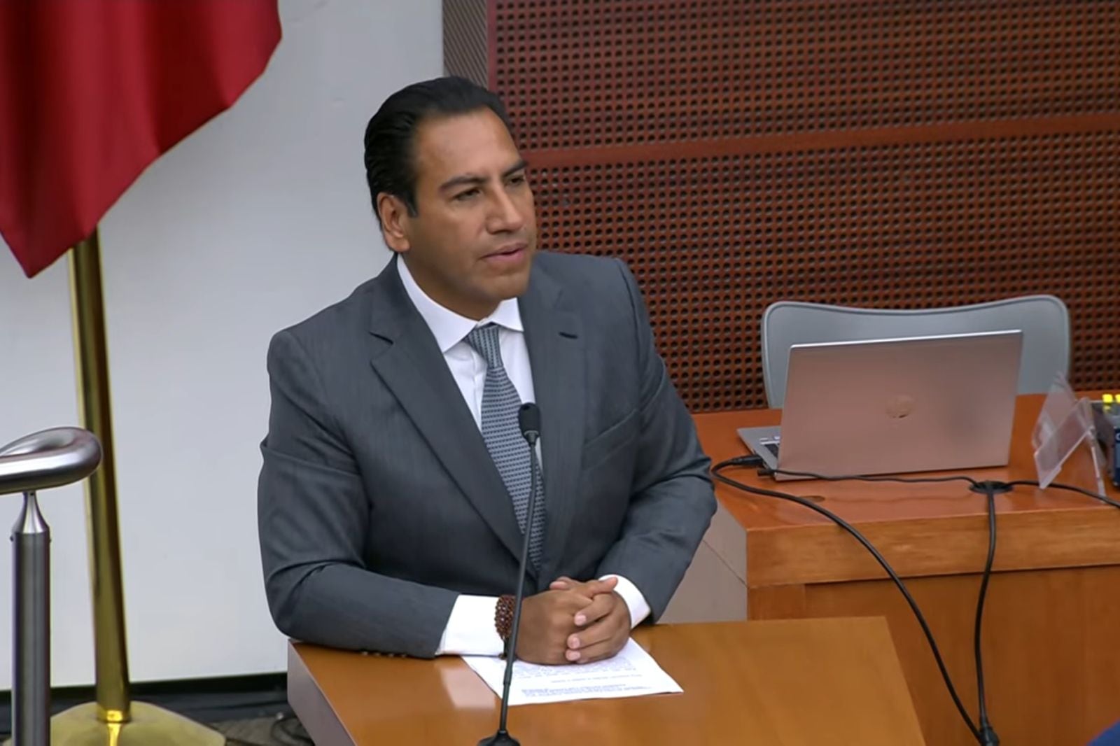 Eduardo Ramírez, presidente de la Junta de Coordinación Política