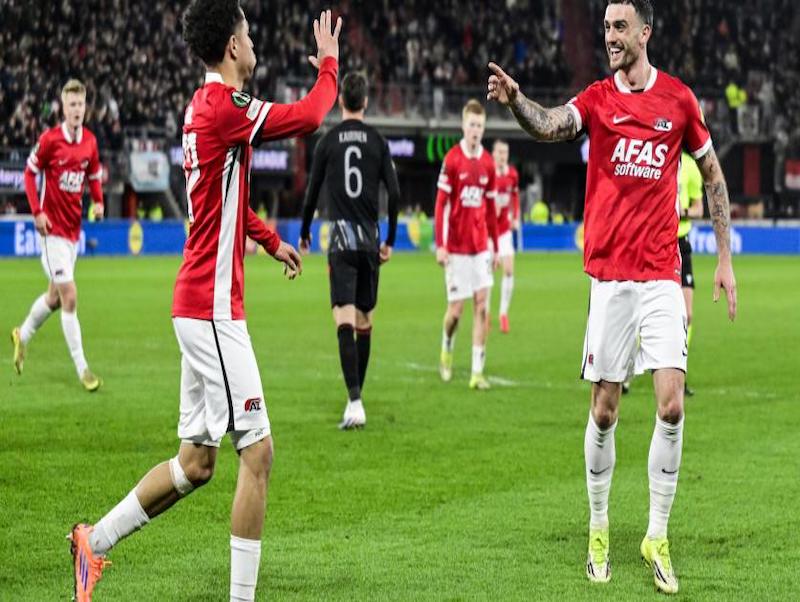 Conference League: Parrott brilla con doblete decisivo