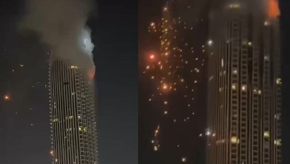 Ataque de Irán en Dubái: dron impacta torre en Creek Harbour