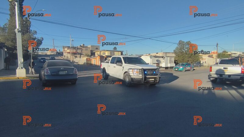 Choque en calle 11 involucra vehículo de empresa privada