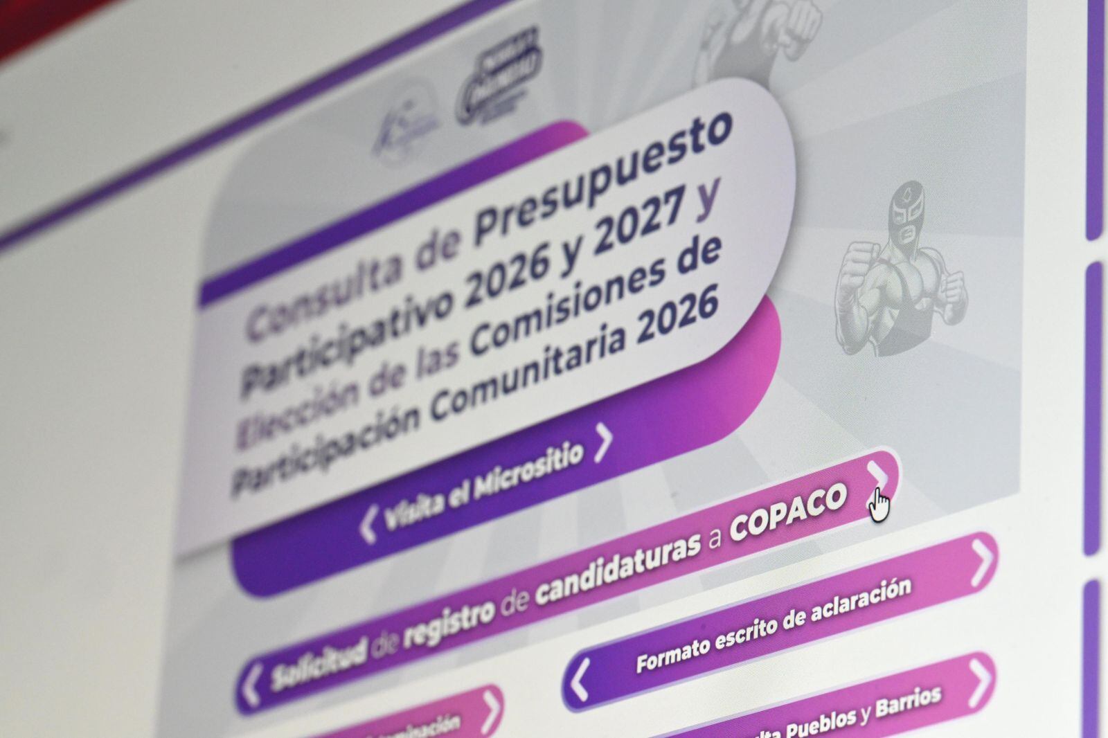 Instituto Electoral de la Ciudad de México mantiene abierto el registro a COPACO 2026.