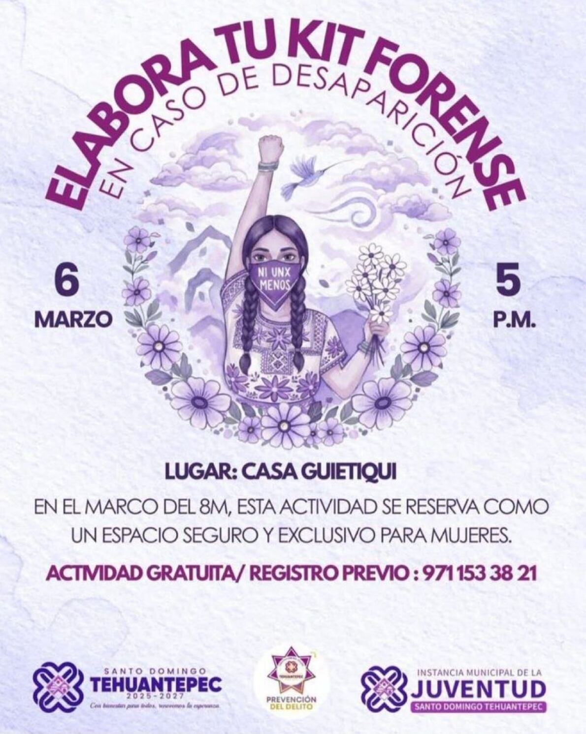 Becky Bios critica al taller del municipio de Santo Domingo Tehuantepec