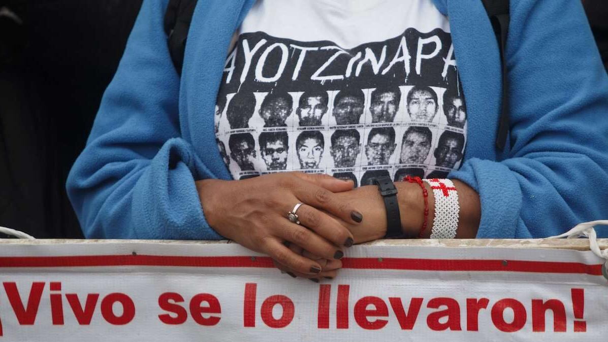 Protesta por caso Ayotzinapa