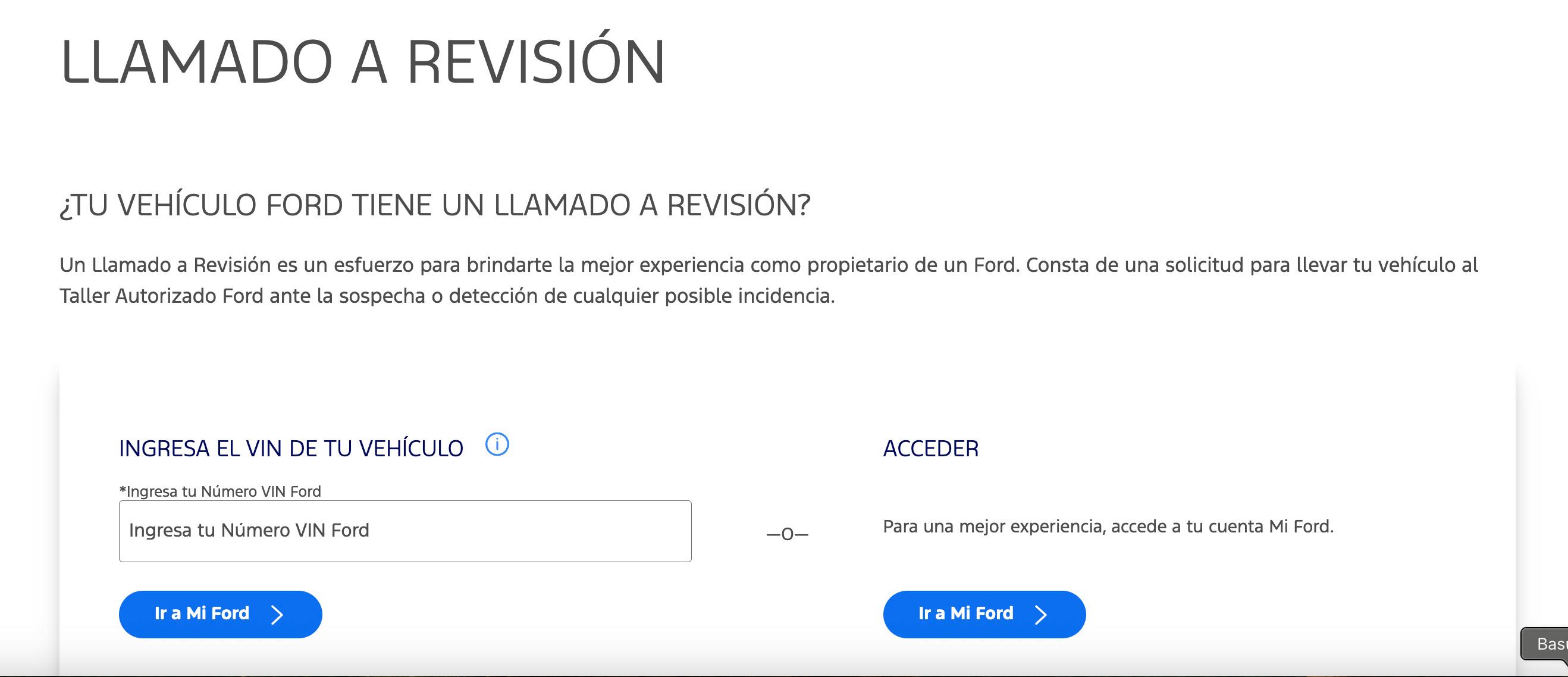 Profeco llama a revisión a más de 7 mil camionetas Bronco