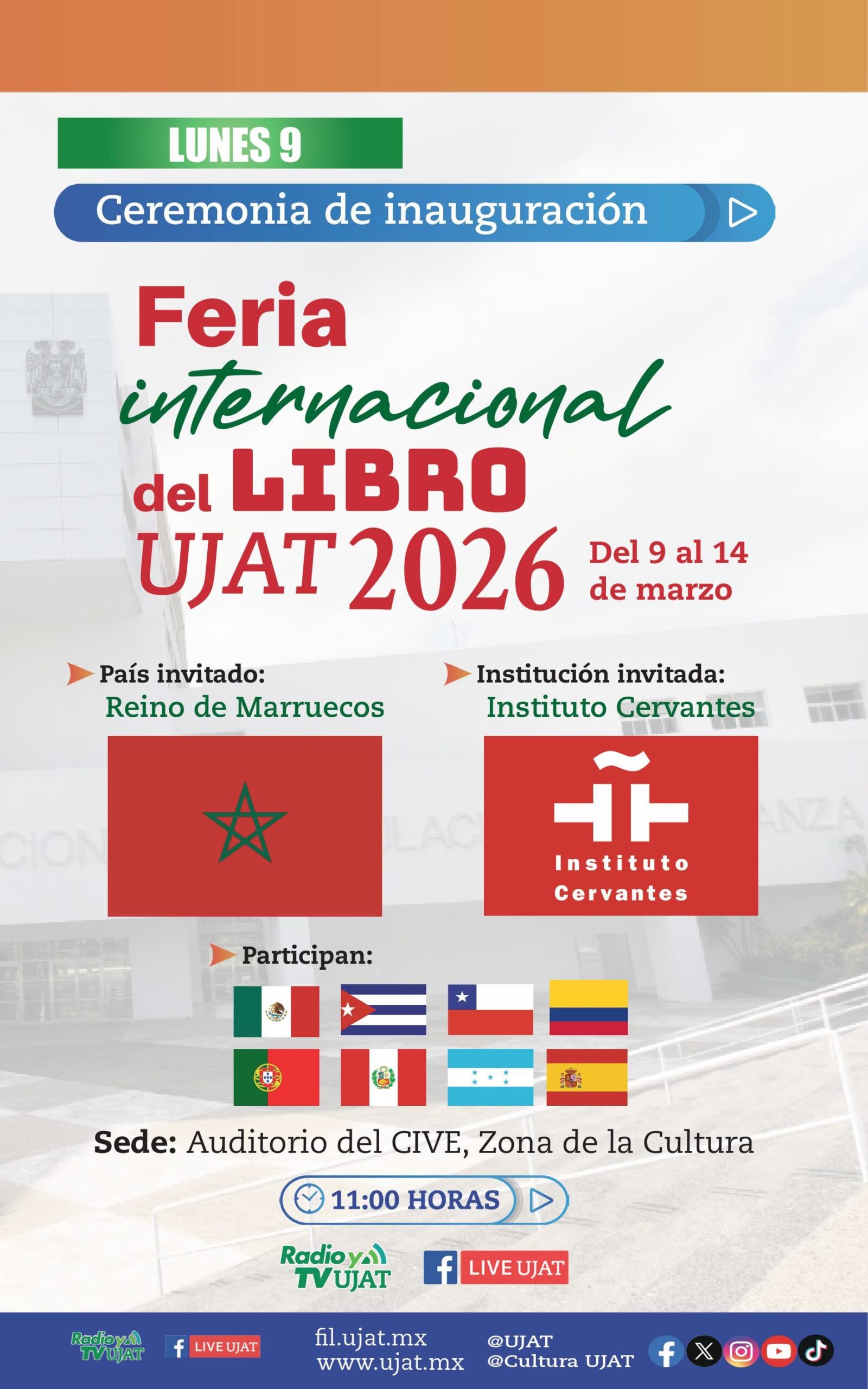 La Feria Internacional del Libro UJAT 2026 reunirá más de 140 actividades