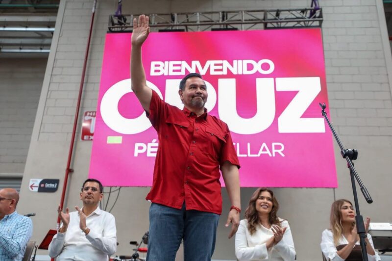 Cruz Pérez Cuéllar amplía su presencia en la capital y toma ventaja en la ruta rumbo a 2027