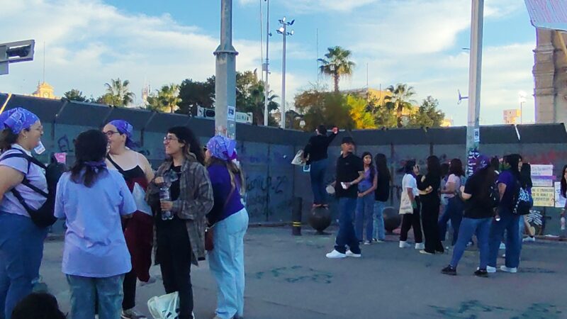 Detienen a 8 en marcha del 8M; se realizan 6 atenciones médicas: SSPE