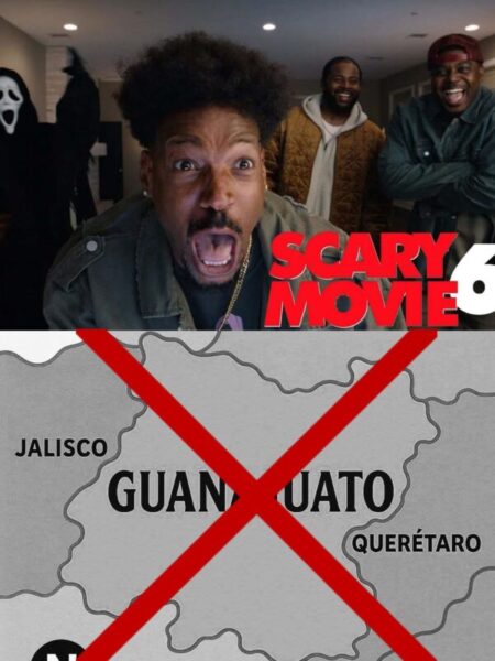 Piden que “Scary Movie 6” no se proyecte en cines de Guanajuato; gobernadora analiza solicitud