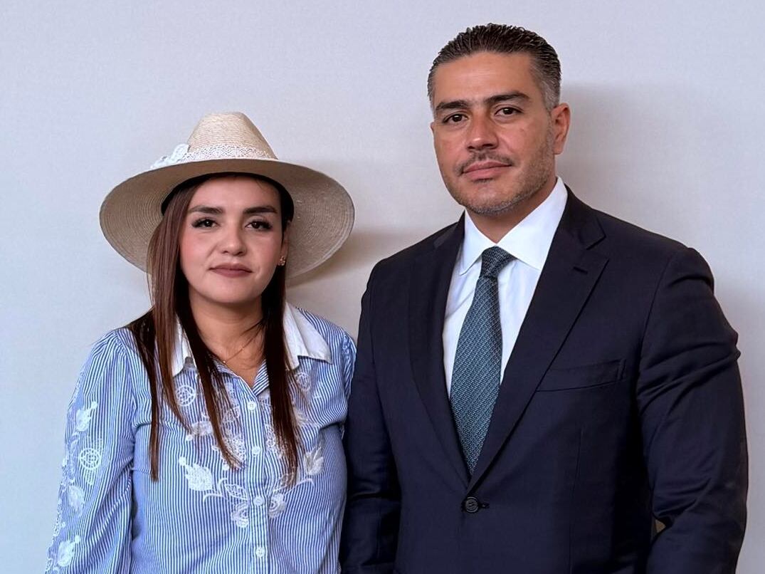 García Harfuch y Grecia Quiroz revisan seguridad de Uruapan y caso Manzo