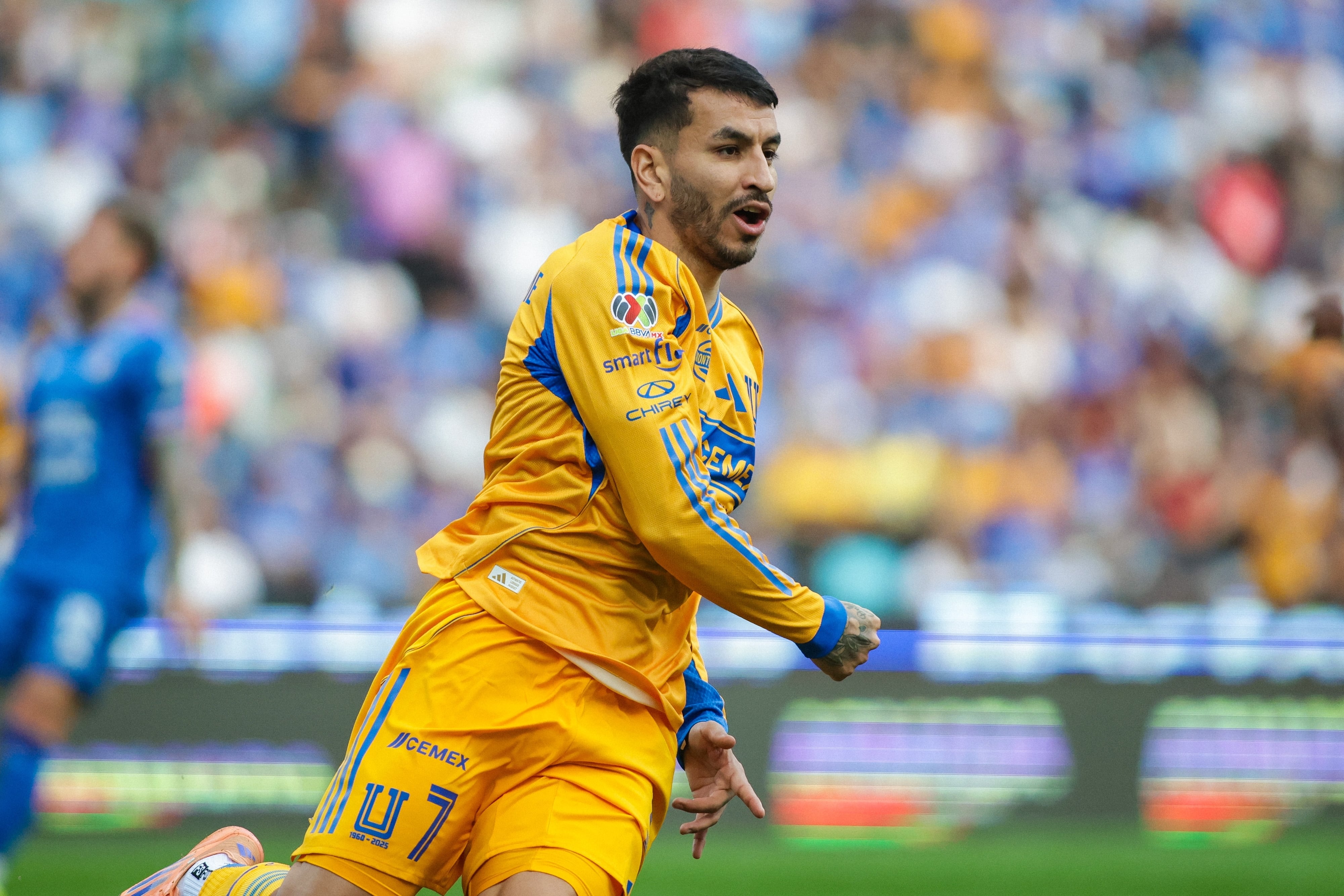 Ángel Correa, jugador de Tigres.