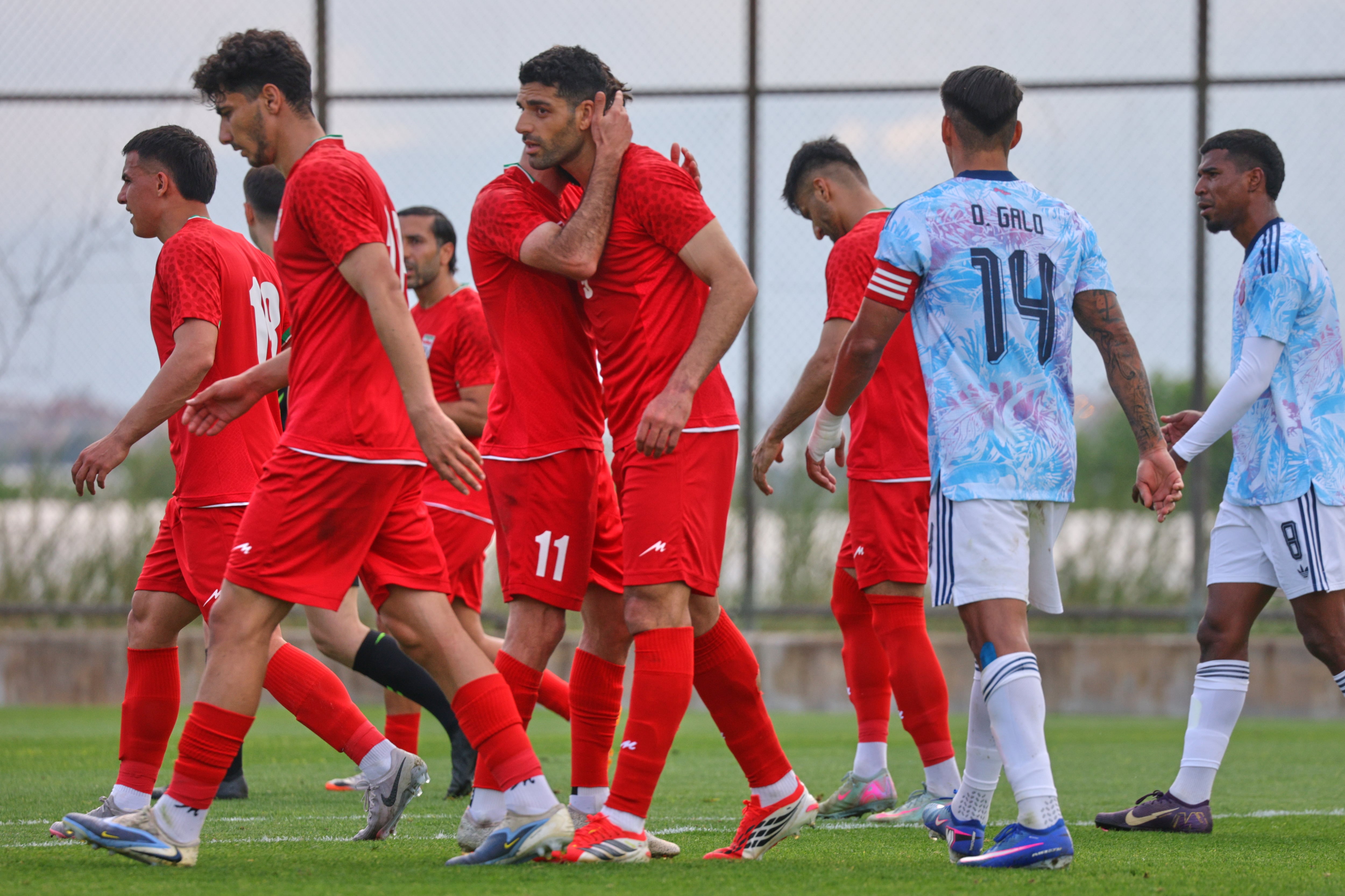 Irán venció 5-0 a Costa Rica en partido de preparación