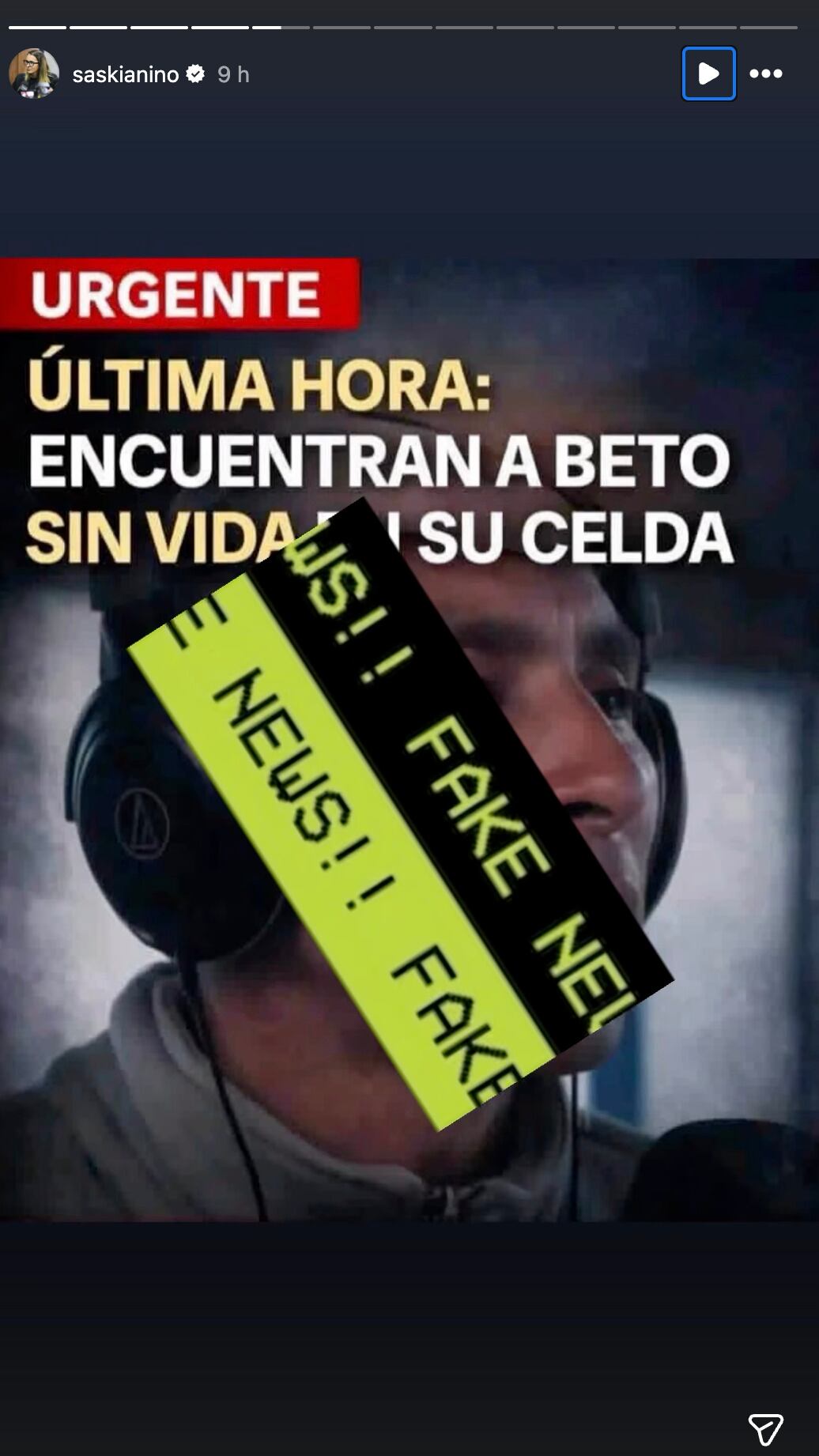 Saskia Niño de Rivera desmiente muerte de “El Beto”, participante de Penitencia