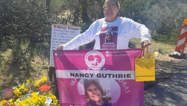 Ceci Flores ayuda en la búsqueda de Nancy Guthrie