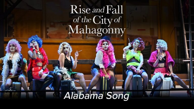 Notas sobre Mahagonny, estreno en el  Teatro del Palacio de Bellas Artes