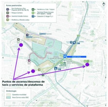 Alternativas de llegada al Estadio Banorte para el partido México vs Portugal