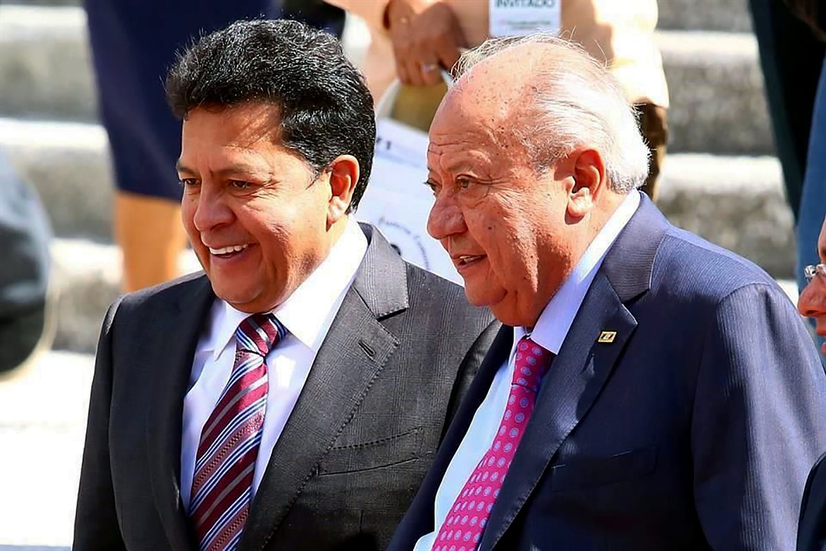 Ricardo Aldana y Carlos Romero Deschamps