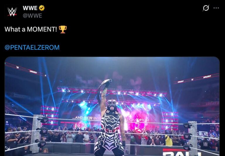 Penta Zero Miedo derrota a Dominik Mysterio y gana el Campeonato Intercontinental