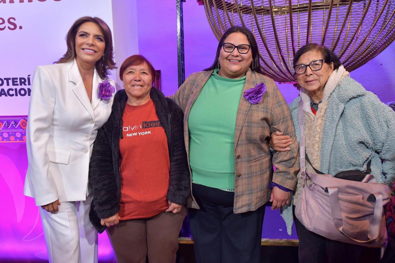 Billete de Lotería Nacional conmemora la lucha de las mujeres por la igualdad