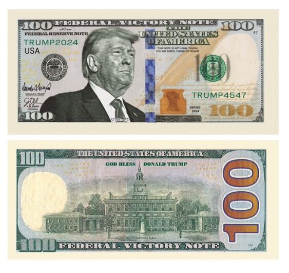 Billetes de un dólar tendrán la firma de Donald Trump (Imagen ilustrativa)