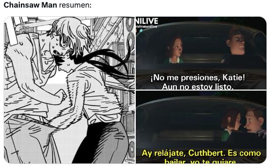 Los memes cachondos de Denji tras el capítulo del manga de Chainsaw Man