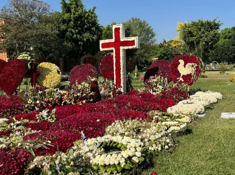 Así luce la tumba de El Mencho en el panteón Recinto de Paz, Jalisco