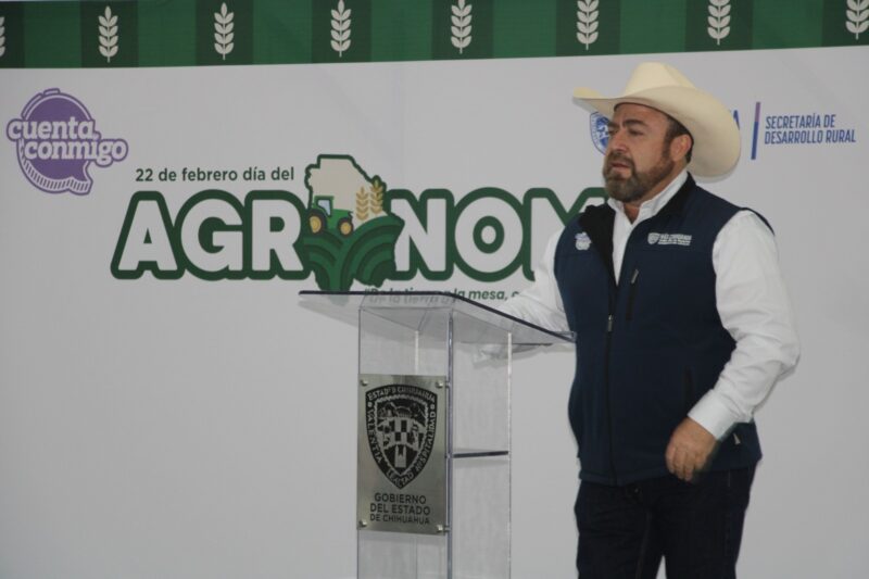 Celebra Secretaría de Desarrollo Rural a profesionales de la agronomía con encuentro regional en Cuauhtémoc