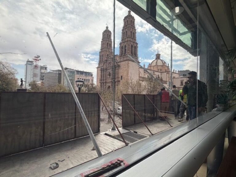 Comienza blindaje del Congreso del Estado por 8M