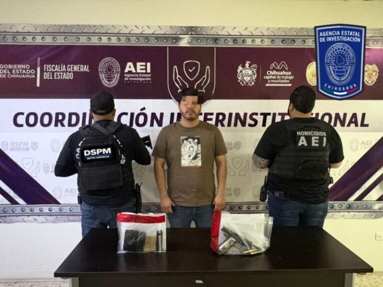 Detienen a hombre armado en crucero del Periférico de la Juventud