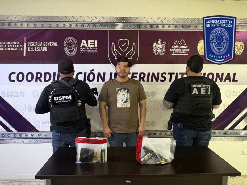 Detienen a hombre armado en crucero del Periférico de la Juventud