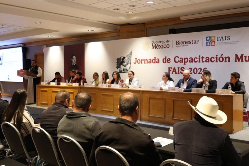 Organiza Bienestar jornada de capacitación del FAIS 2026