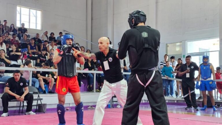 CUMPLE ALEX RAMÍREZ COMO JUEZ Y REFEREE EN EL ESTATAL DE WUSHU KUNG FU